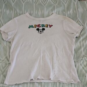 Disney Mickey Mouse Kids White Tee